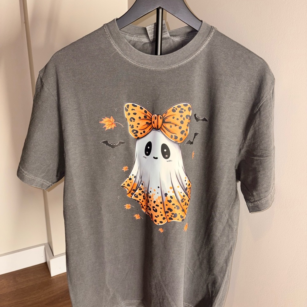 Comfort Colors Gray Halloween Tee